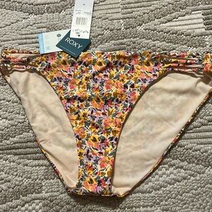 Roxy Multicolor Floral Bikini Bottom